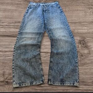 26x30 Blue Bootcut Flared 2000s Jeans Y2K Vintage